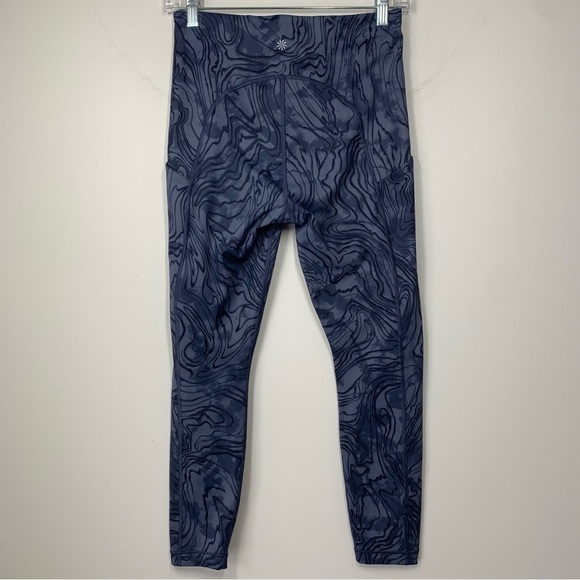 Athleta Ultimate Stash Pocket 7/8 Tight Leggings Athletic Pants Size Small - Picture 4 of 9